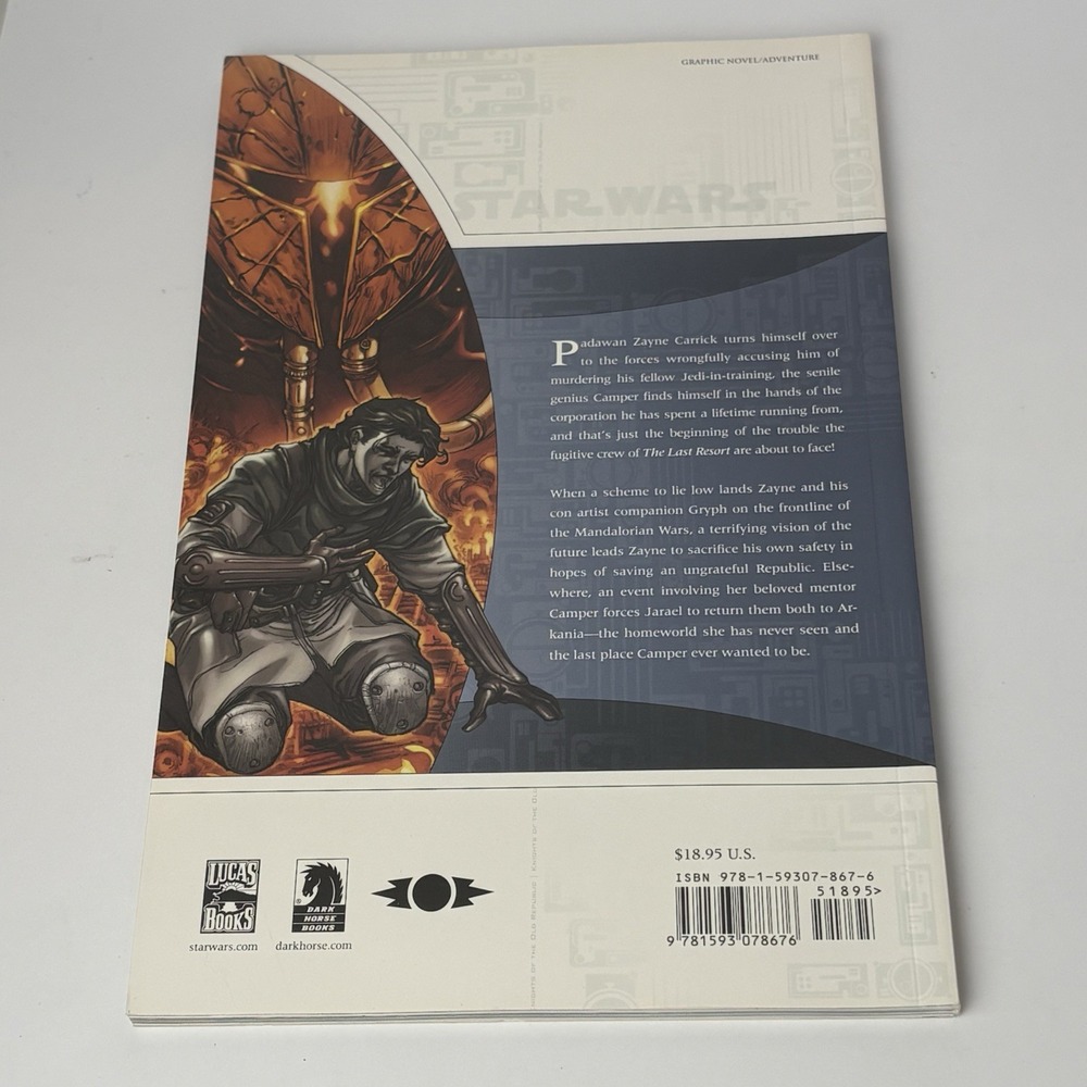 Star Wars Knights of the Old Republic Volume 3 Days of Fear, Nights of Anger - Picture 2 of 3